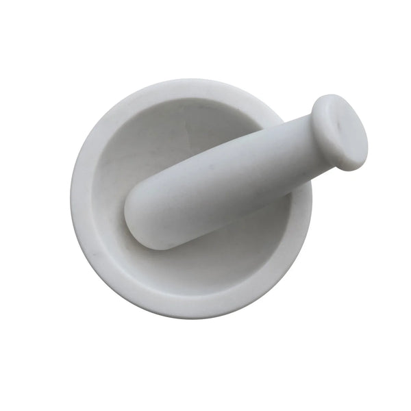 Marble Mortar & Pestle