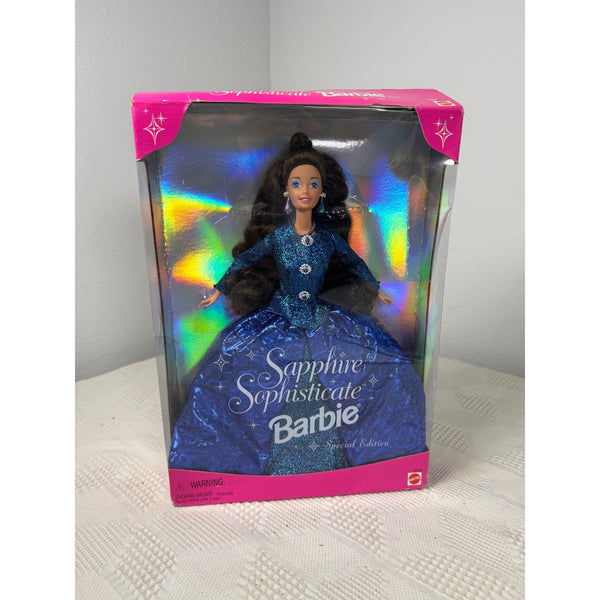 Sapphire Sophisticate Barbie Special Edition Doll 1997 Vintage Mattel 16692 NIB