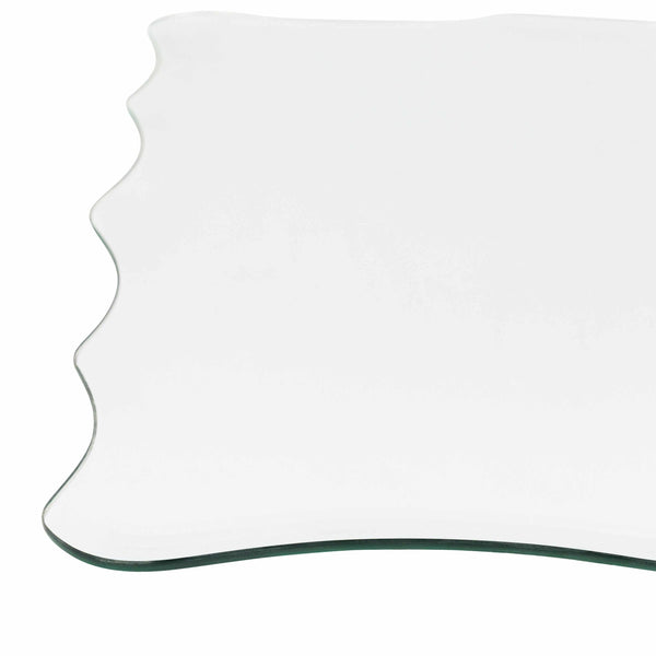 Daveluyville scalloped Mirror scalloped edge