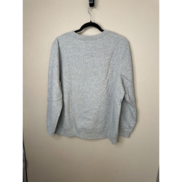 Vintage Basic Edition Womens Gray Sweatshirt