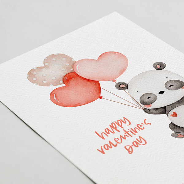 Happy Valentine's Day Bear Card