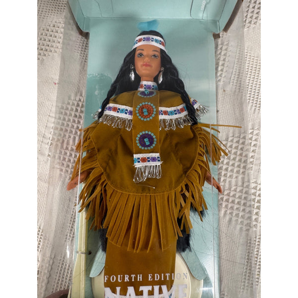Native American Barbie Doll Collectors Dolls Of The World Mattel 18558 NIB