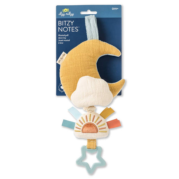 Bitzy Notes Musical Pull-Down Toy Cloud/Sun