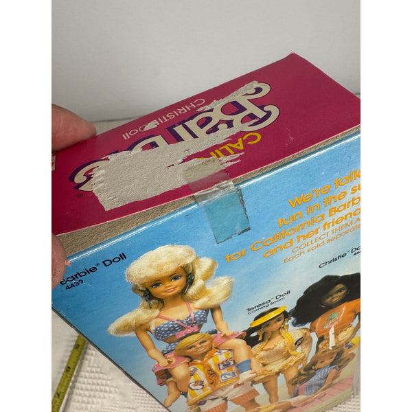 California Christie Barbie Doll Mattel Vintage 1987 Retro Tropical 4443 NIB