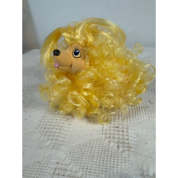 Vintage Hasbro Sweetie Pup Yellow Cocker Spaniel 1989 Collectible Retro Toy