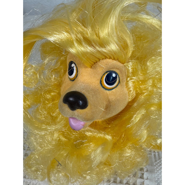 Vintage Hasbro Sweetie Pup Yellow Cocker Spaniel 1989 Collectible Retro Toy