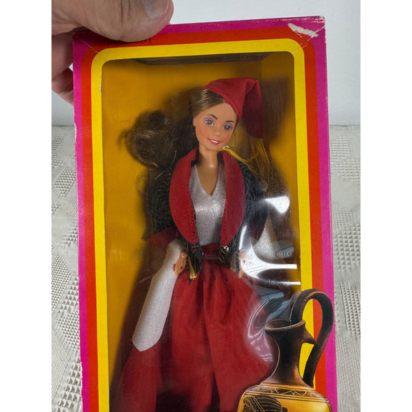 Greek Barbie Dolls Of The World Collection Vintage 1985 Mattel 2997 NIB