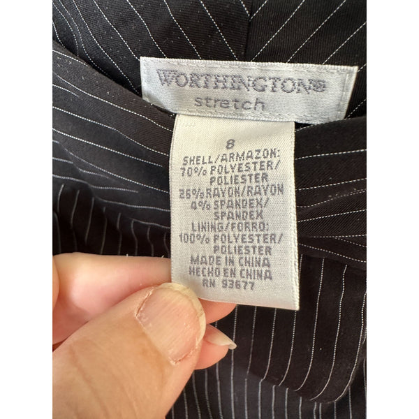 Worthington Womens Black Skirt