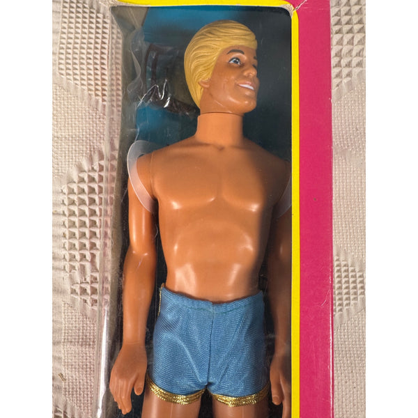 Sun Gold Malibu Ken Doll By Mattel Vintage 1983 with Sunglasses 1088 NIB
