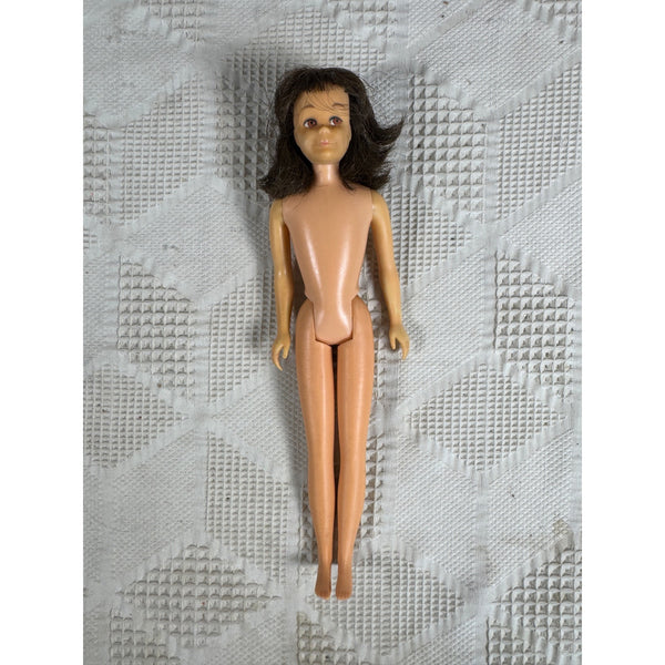 Vintage 1960s Scooter Doll Friend Of Skipper Mattel Barbie Brown Hair Freckles 