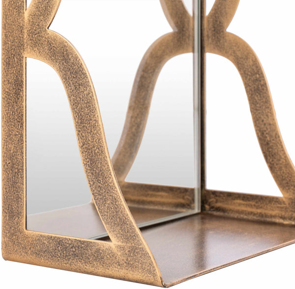 Hayrat Mirror With Shelf closeup