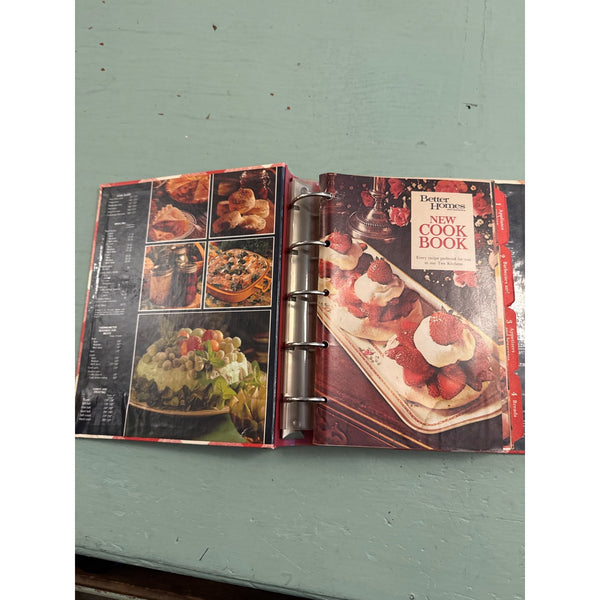 Vintage Better Homes And Gardens New Cook Book Binder Edition