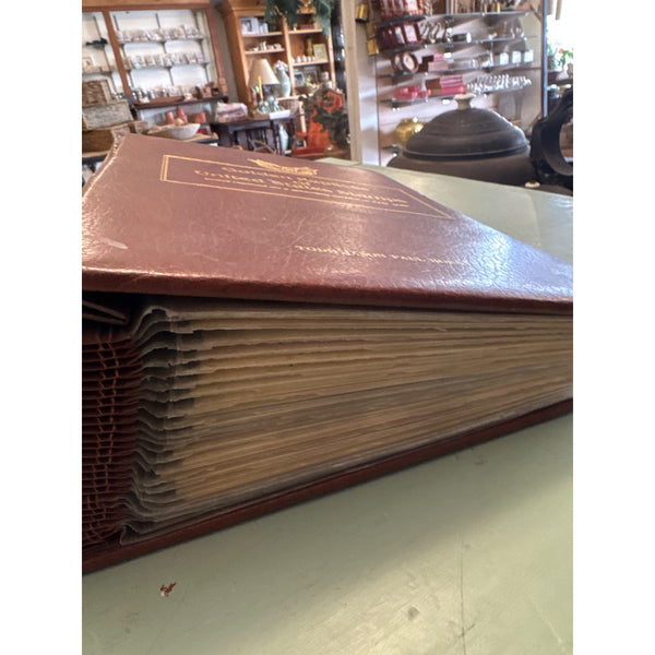 Golden Replicas United States Stamps Collection Album w 22k Gold Surface Proofs