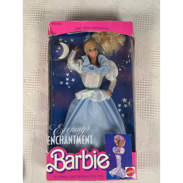 Barbie Evening Enchantment Doll Sears Special Edition in Blue Dress 3596 NIB