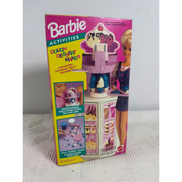 Barbie Activities Dough Dessert Maker Playset 1993 Mattel Tools Molds 11105 NIB