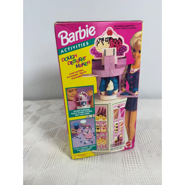 Barbie Activities Dough Dessert Maker Playset 1993 Mattel Tools Molds 11105 NIB