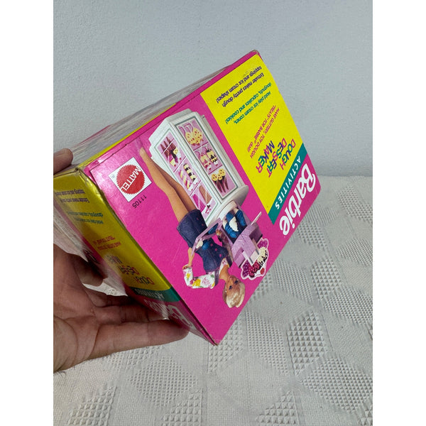 Barbie Activities Dough Dessert Maker Playset 1993 Mattel Tools Molds 11105 NIB