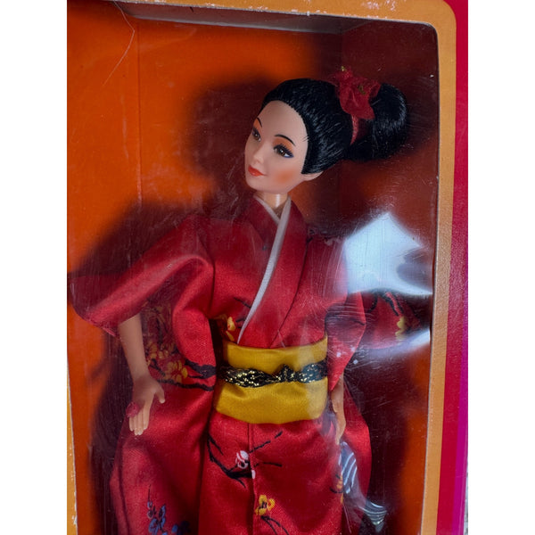 Japanese Barbie Dolls Of The World Collection Red Kimono 1984 Mattel 9481 NIB