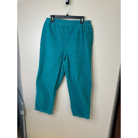 Vintage Sarah Bentley Teal Corduroy Pants