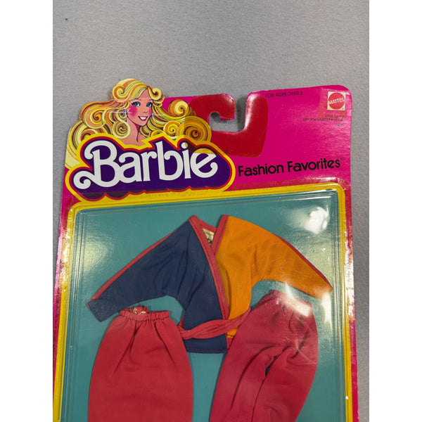 Barbie Fashion Favorites Doll Clothes Lot Mattel 1980s Vintage Outfit Set Mattel