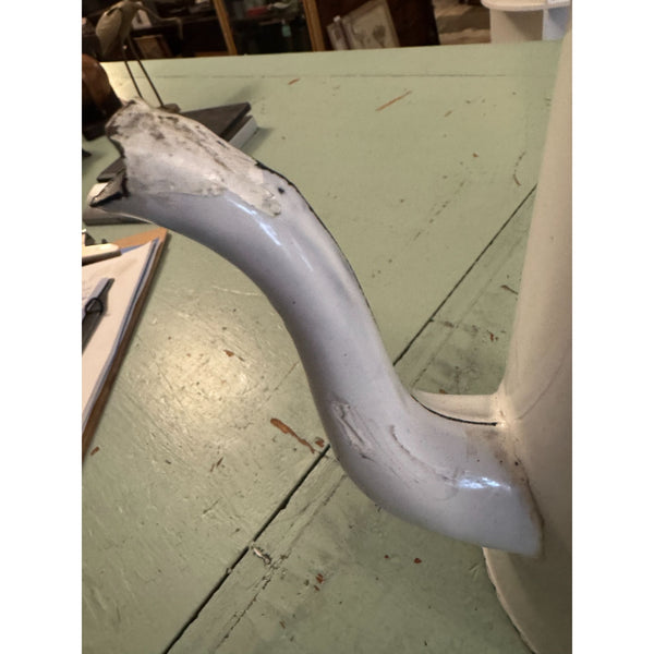 Vintage 1920s French Enamelware Coffee Pot