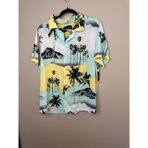 Original Use Men’s White Blue Shirt