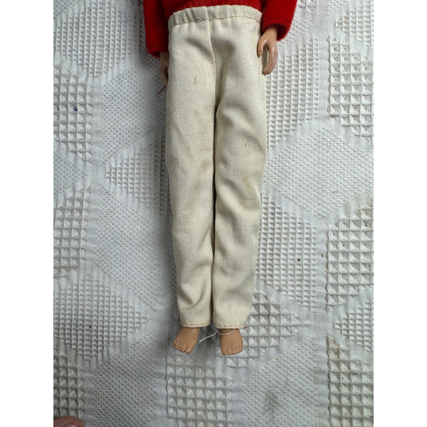 Original Ken MCMLX Barbies Boyfriend Vintage Doll Mattel 1960 Red Sweater Japan