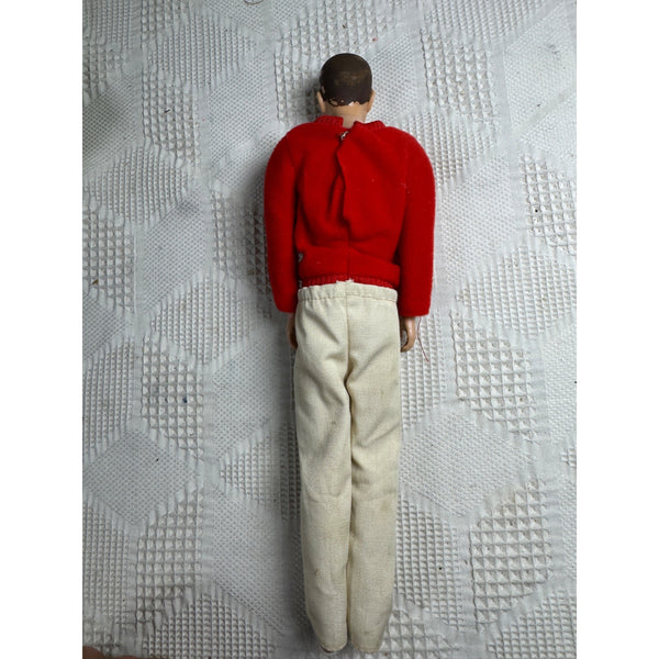 Original Ken MCMLX Barbies Boyfriend Vintage Doll Mattel 1960 Red Sweater Japan