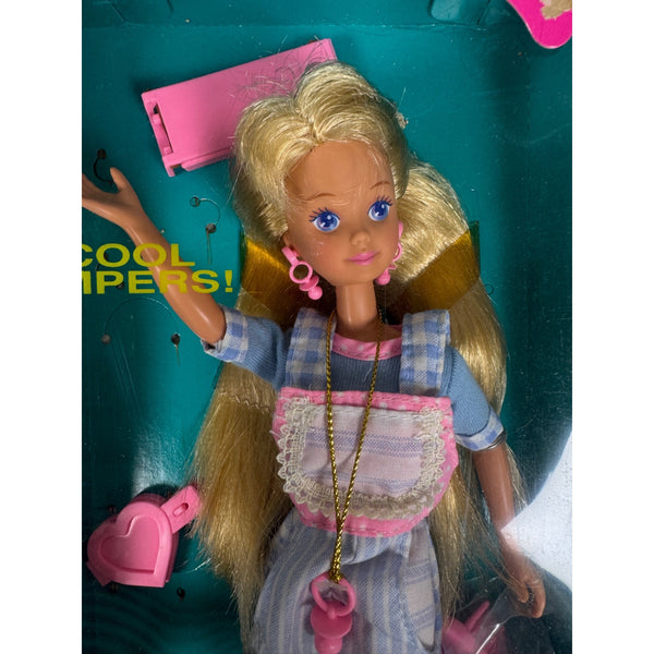 Cool Crimp Skipper Doll 1993 Vintage Mattel With Accessories 11179 NIB
