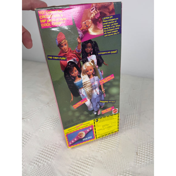Cool Crimp Skipper Doll 1993 Vintage Mattel With Accessories 11179 NIB