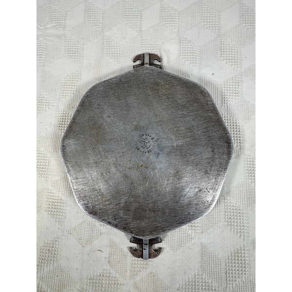 Guardian Service Hammered Aluminum Griddle Pan Handles Octagon Vintage Cookware
