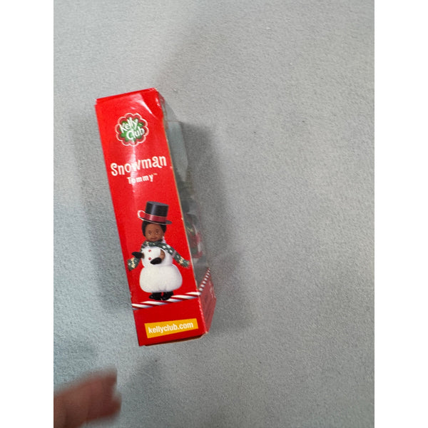 Kelly Club Snowman Tommy Ornament Doll Mattel Christmas Holiday NWB 2001