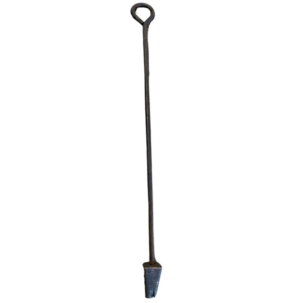 Antique Branding Iron with 6 Logo Cowboy Western Cattle Horn Branding Iron