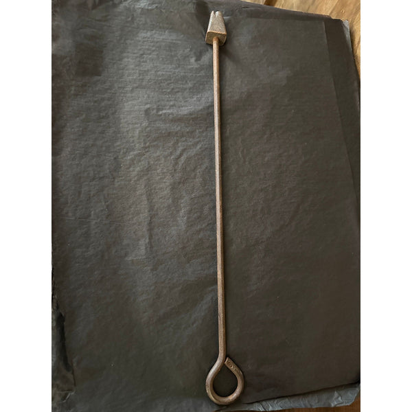 Antique Branding Iron with 6 Logo Cowboy Western Cattle Horn Branding Iron