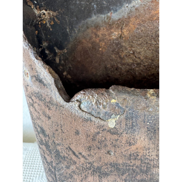 Vintage Cast Iron Wall Mounted Letter Box With Horse Rider Design Rustic