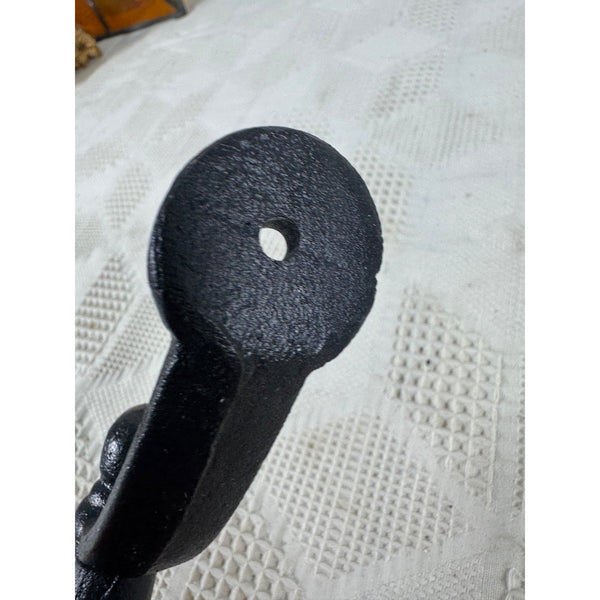 Large Black Cast Iron Handle Rustic Design By VIP Home and Garden NEW