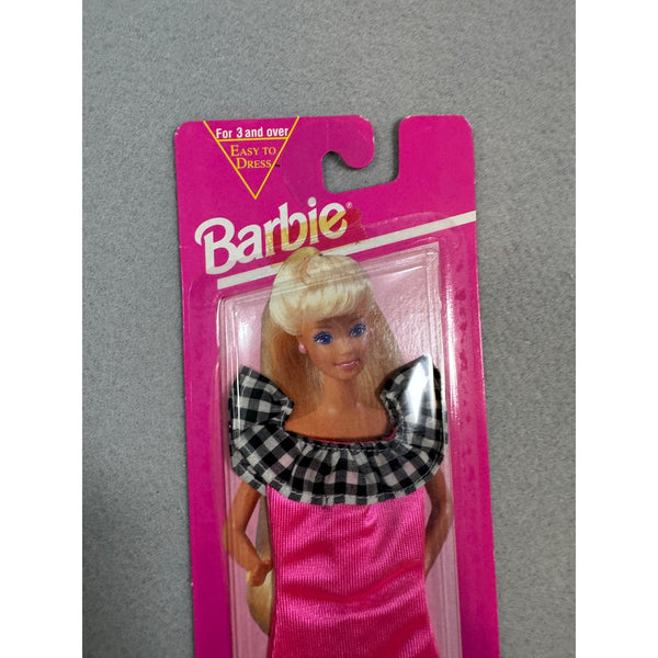 Barbie Fashion Favorites Easy to Dress Pink Dress Doll Outfit 1993 Mattel NWB