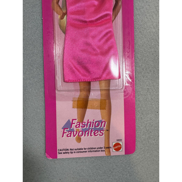 Barbie Fashion Favorites Easy to Dress Pink Dress Doll Outfit 1993 Mattel NWB