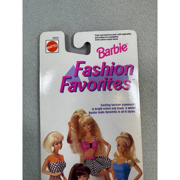 Barbie Fashion Favorites Easy to Dress Pink Dress Doll Outfit 1993 Mattel NWB