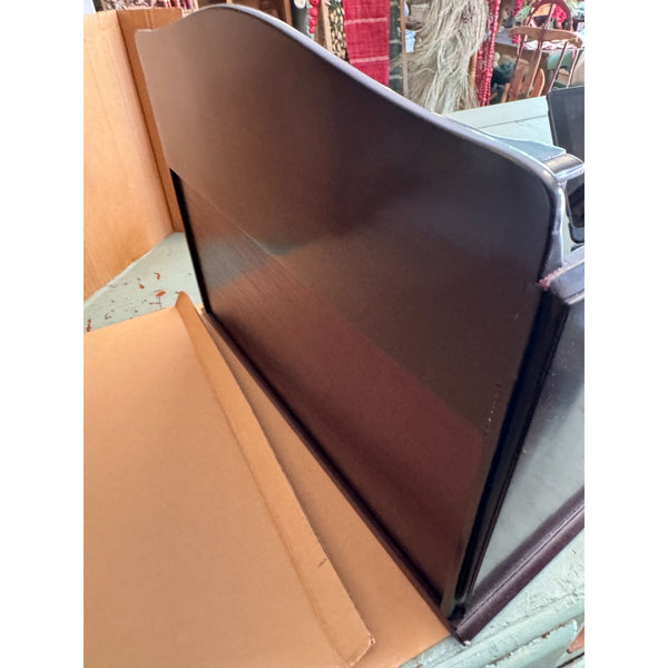 Le Papier Jardin Desk Top Organizer Mahogany North American Wood 7 Compartments