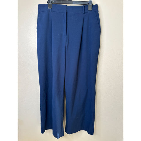 Loft Womens Blue Peyton Trousers 