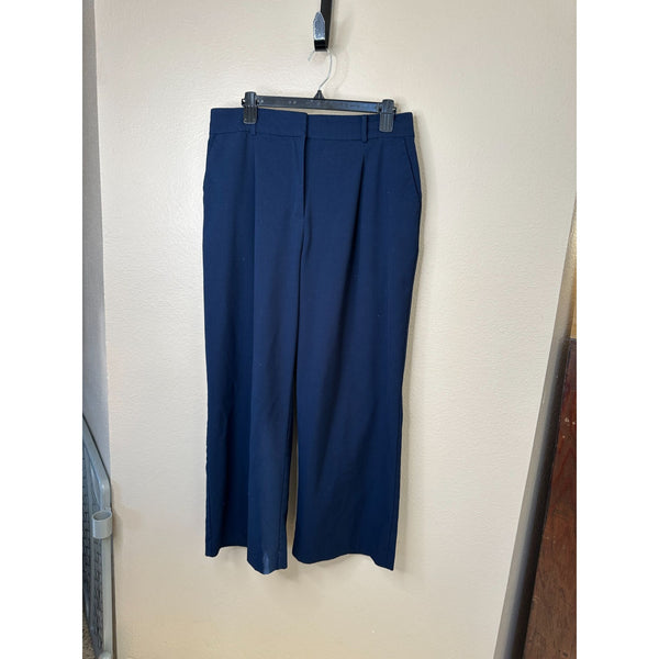 Loft Womens Blue Peyton Trousers