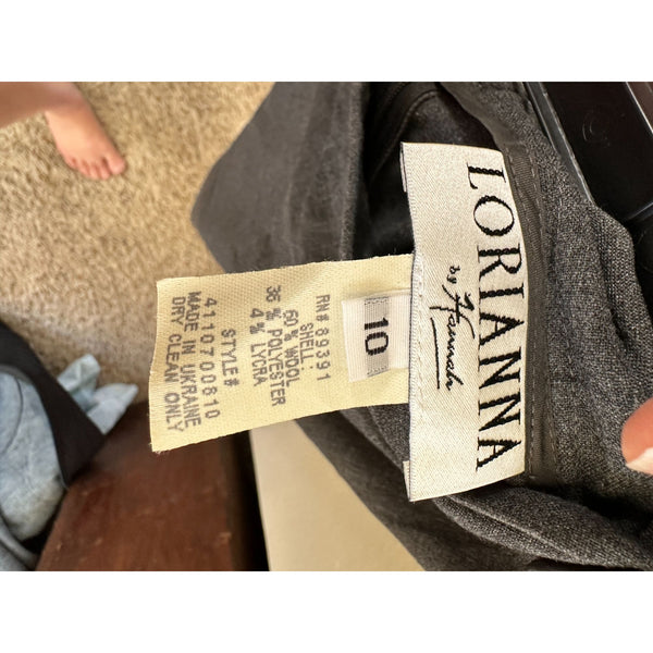 NWT Vintage Lorianne Womens Gray Skirt