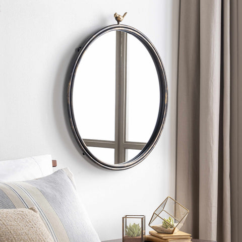 Loughlinstown Round Mirror traditional