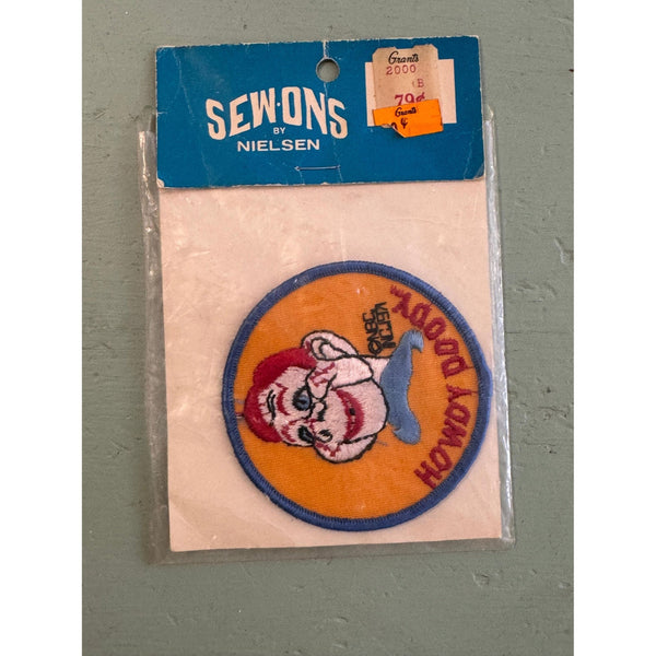 Vintage Howdy Doody Collectible Embroidered Patch By Nielsen Sew Ons NEW