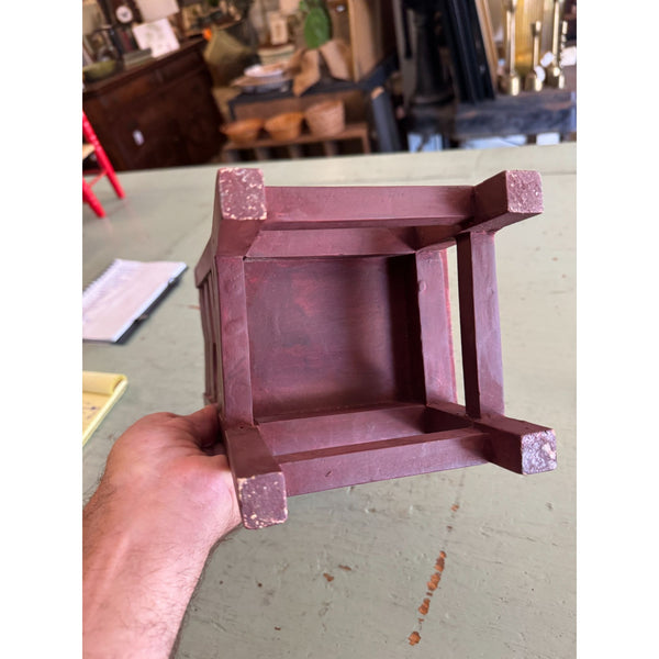 Vintage Hand Painted Winnie the Pooh Wooden Doll Chair