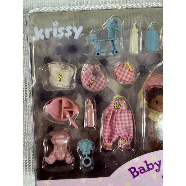 Barbie Baby Sister Krissy Doll Layette Set w Accessories 1999 Mattel 26806 NIB
