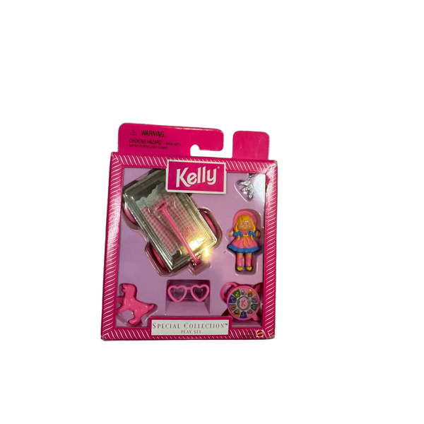 Kelly Special Collection Play Set Kelly Doll Wagon Accessories Mattel 1997 NWB