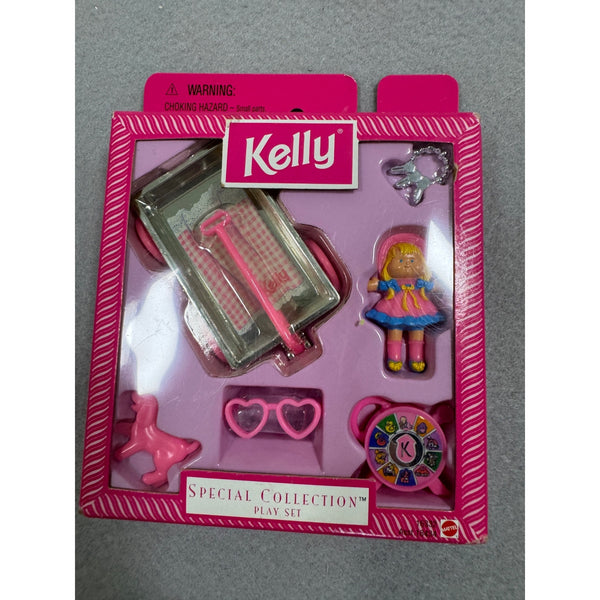 Kelly Special Collection Play Set Kelly Doll Wagon Accessories Mattel 1997 NWB