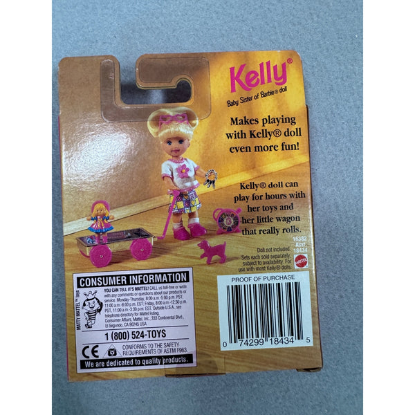 Kelly Special Collection Play Set Kelly Doll Wagon Accessories Mattel 1997 NWB